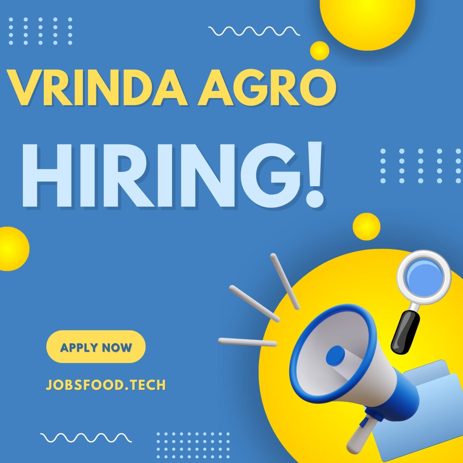 Vrindaa Agro - QA & QC Position